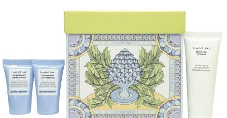 Comfort Zone Young Cleansing Hydrating Face Gift Set 75ml Face Wash + 30ml Plump Mask + 30ml Light Sorbet Cream